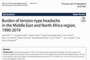 Burden of tension-type headache in the Middle East and North Africa region, 1990-2019